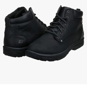 Skechers Mens Segment-garnet Hiking Boot Black Size 7